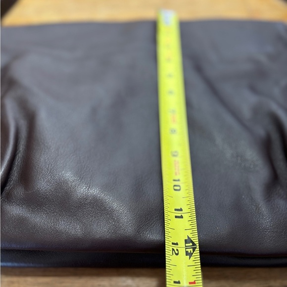 Vintage Smooth Leather Serapian Shoulder Bag Made in Italy Quiet Luxury Brown - Picture 8 of 12